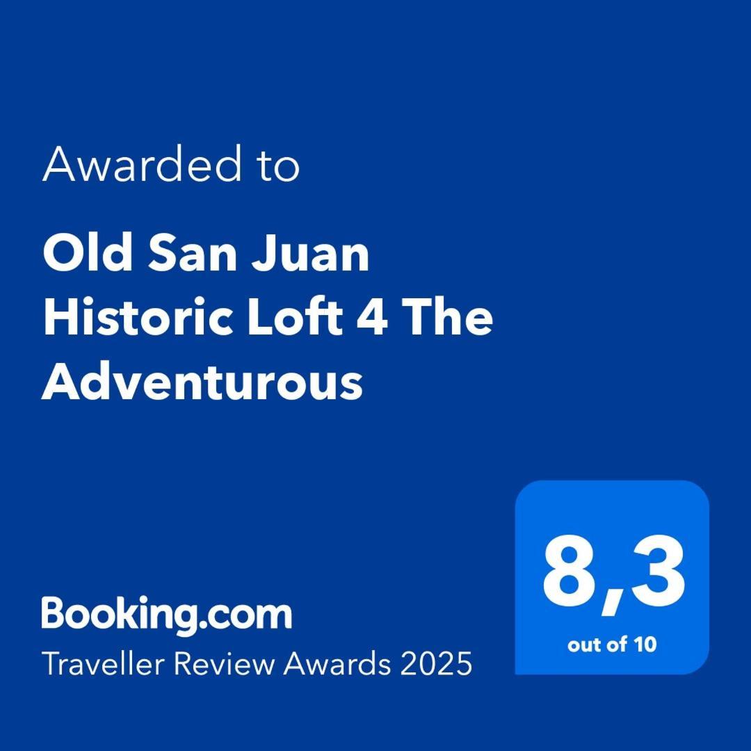 Old San Juan Historic Loft 4 The Adventurousアパートメント エクステリア 写真